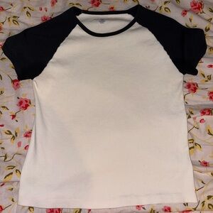 brandy melville colour block tee